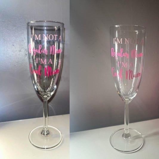 Mean Girls inspired Prosecco Glass