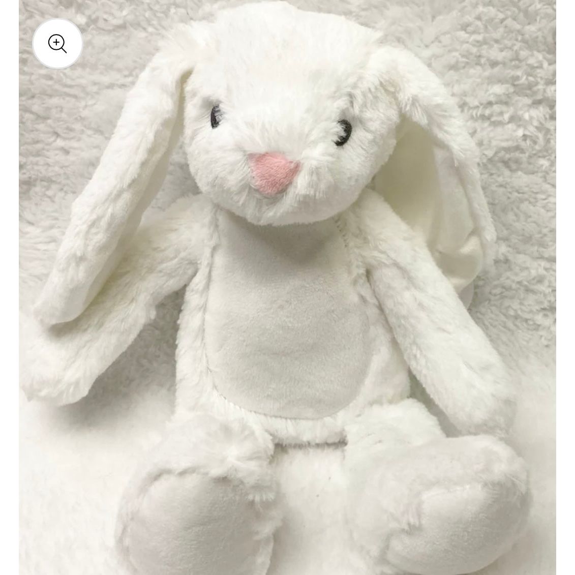 Personalised Bunny Soft Toy New Baby/Flower girl/Paige Boy/Easter Gift