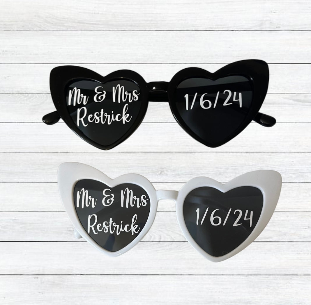 Heart sunglasses