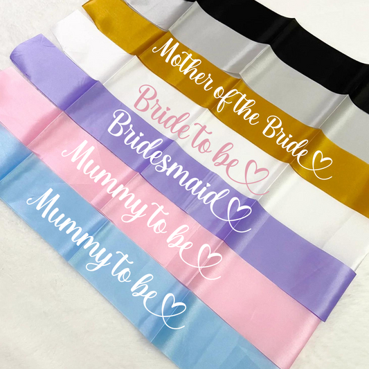 Personalised Sash