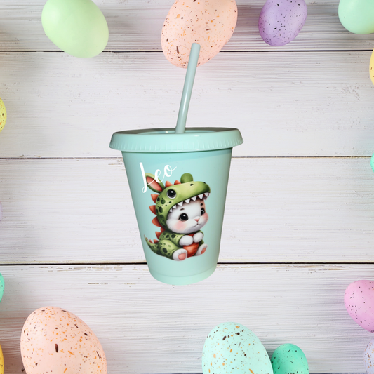 Bunny Dinosaur 16oz Cold Cup