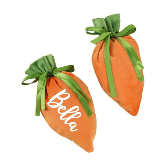 Personalised Easter Carrot Bag