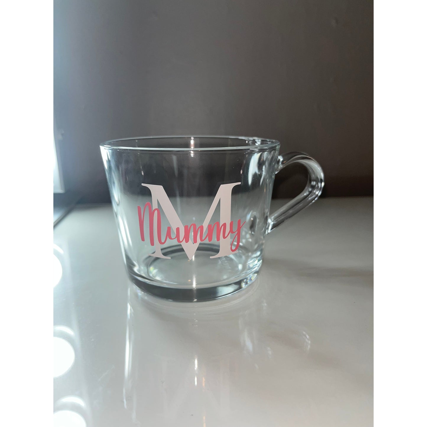 Mummy 36cl Glass Mug, Mother’s Day Gift, Gift For Mum