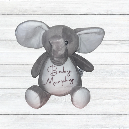 Personalised Elephant Soft Toy